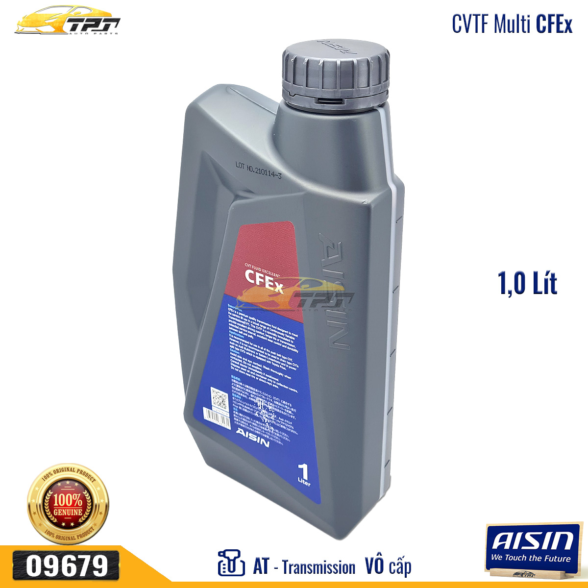 CFEx Nhớt Hộp Số Tự Động Vô Cấp CVTF Multi (1 Lít) AISIN - Japan