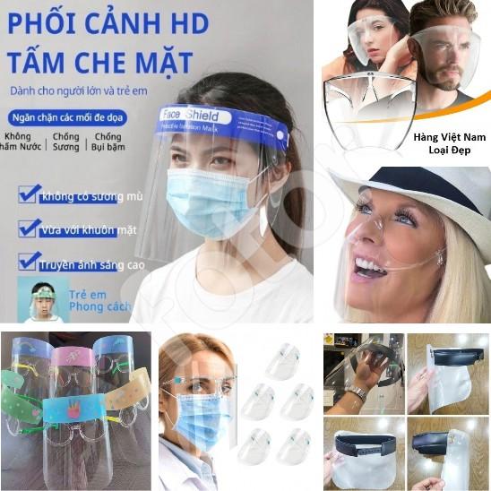 MẶT NẠ FACE SHEILD, MEKA, KÍNH, BĂNG ĐÔ CHỐNG DỊCH