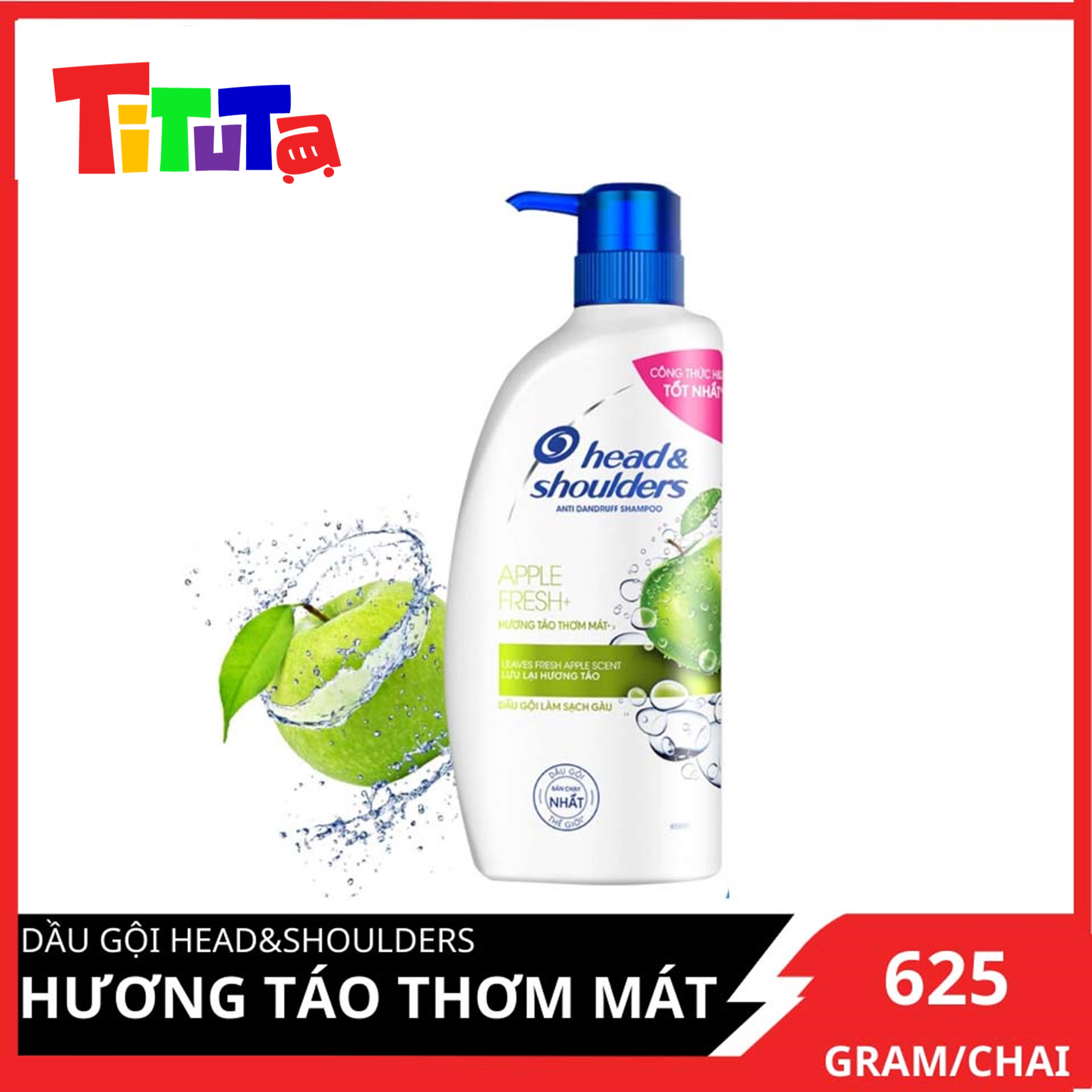 Dầu Gội HEAD&SHOULDERS Chai 625ml/850ml/1.2L/1.8L