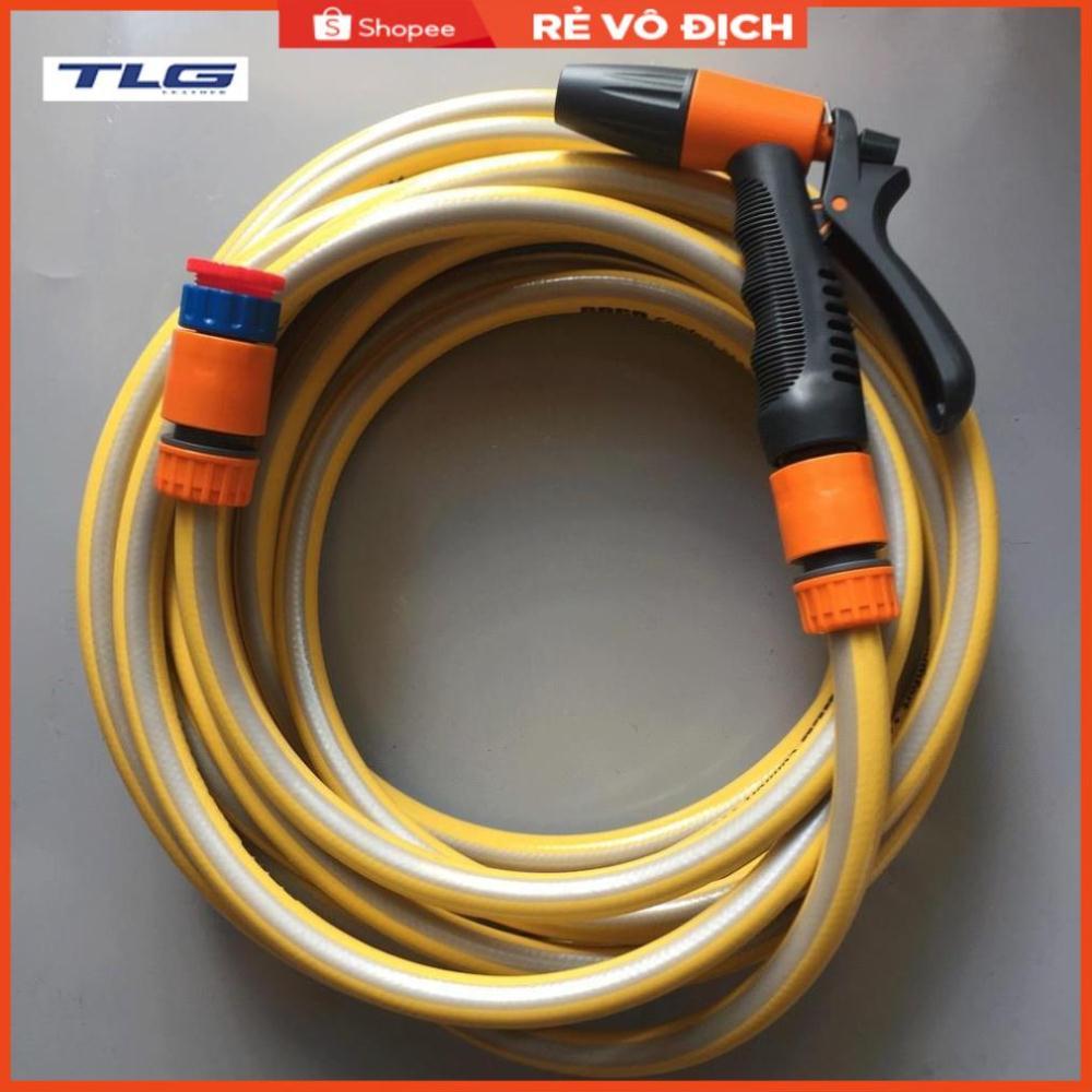 Vòi tưới cây rửa xe 6m-7m-8m tay bóp tùy chỉnh nhiều chế độ M498.319.622