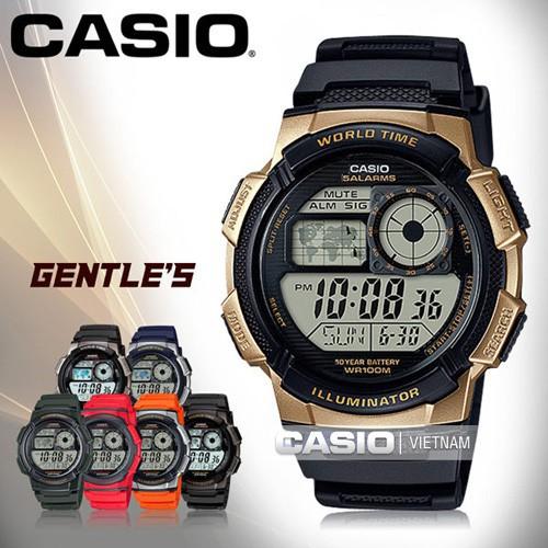 Đồng hồ nam Casio chính hãng AE-1000W, dây nhựa