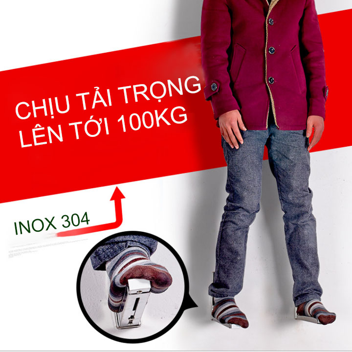 Giá để lò vi sóng loại treo tường bằng inox 304, có móc treo, có thể gấp gọn