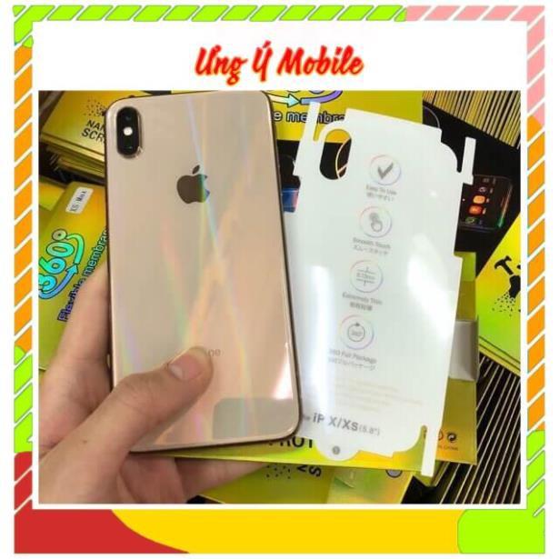 Miếng dán PPF chống xước iphone 8 plus , XS Max, 11, 11 Pro Max, 12, 12 promax- UYMMS