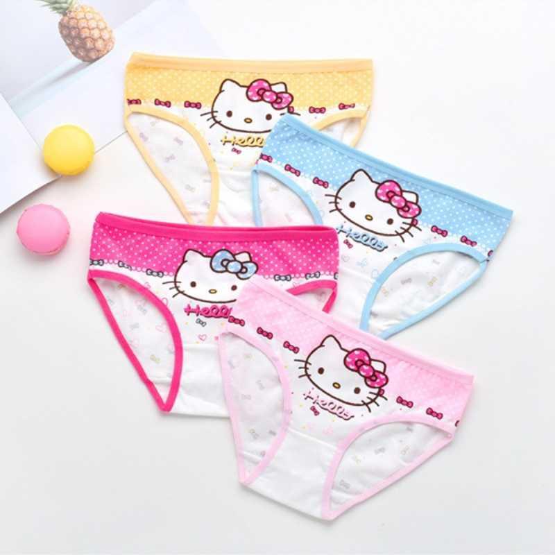 Set 4 quần chíp TAM GIÁC mẫu ngẫu nhiên cho bé, quần lót cotton cho bé gái