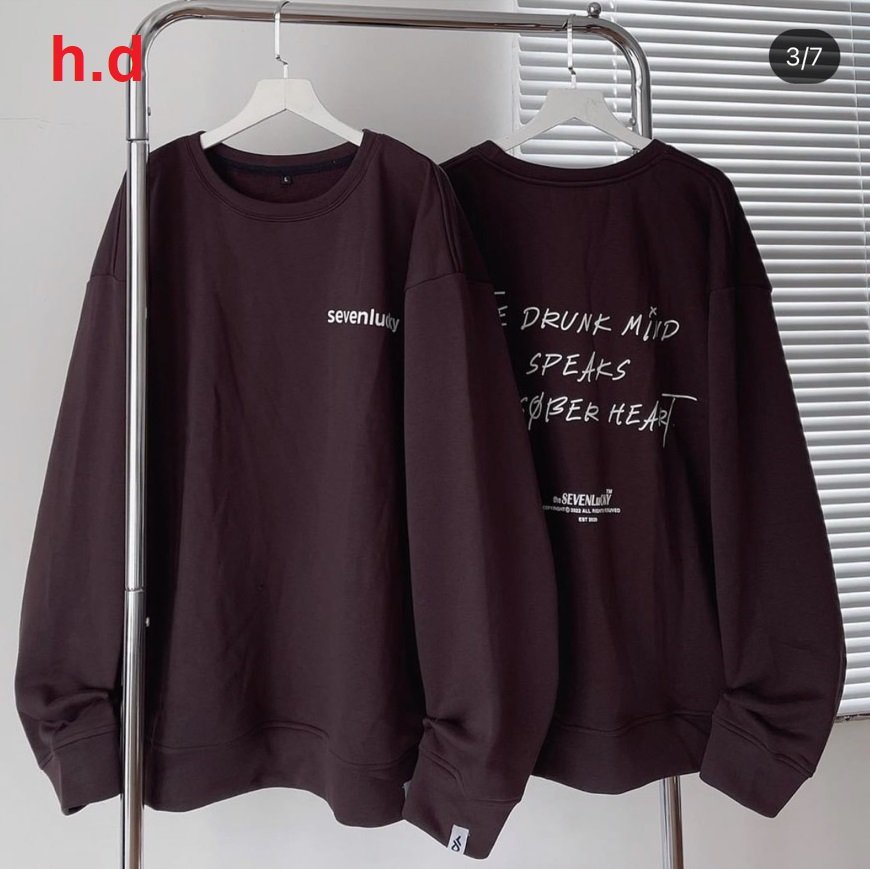 Áo sweater hoodie nam nữ SEVEN màu đẹp cá tính