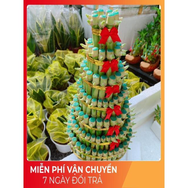 Trúc Phát Tài 7 tầng kèm dĩa