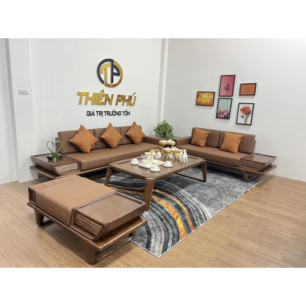 Sofa Lotus gỗ sồi thiết kế sang trọng hiện đại