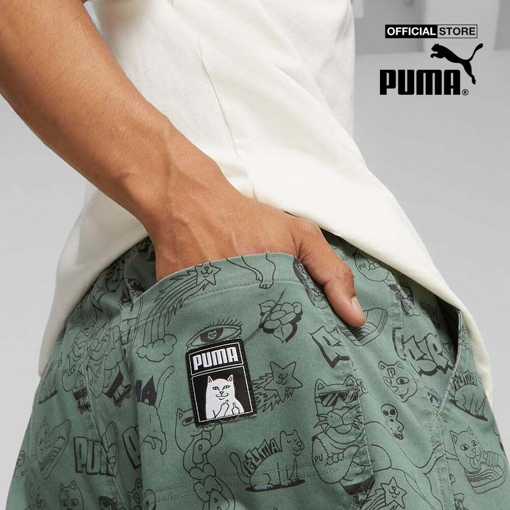 PUMA - Quần ống rộng nam lưng thun Ripndip Twill 622200