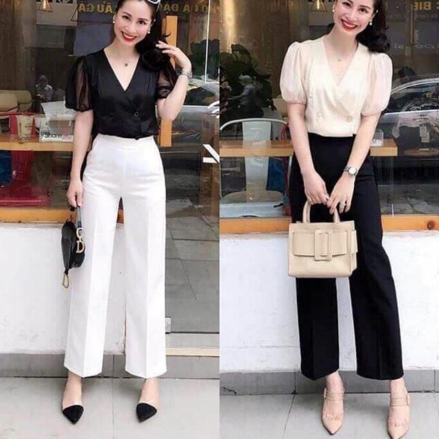 Quần ống suông chất tuyết mưa loại đẹp