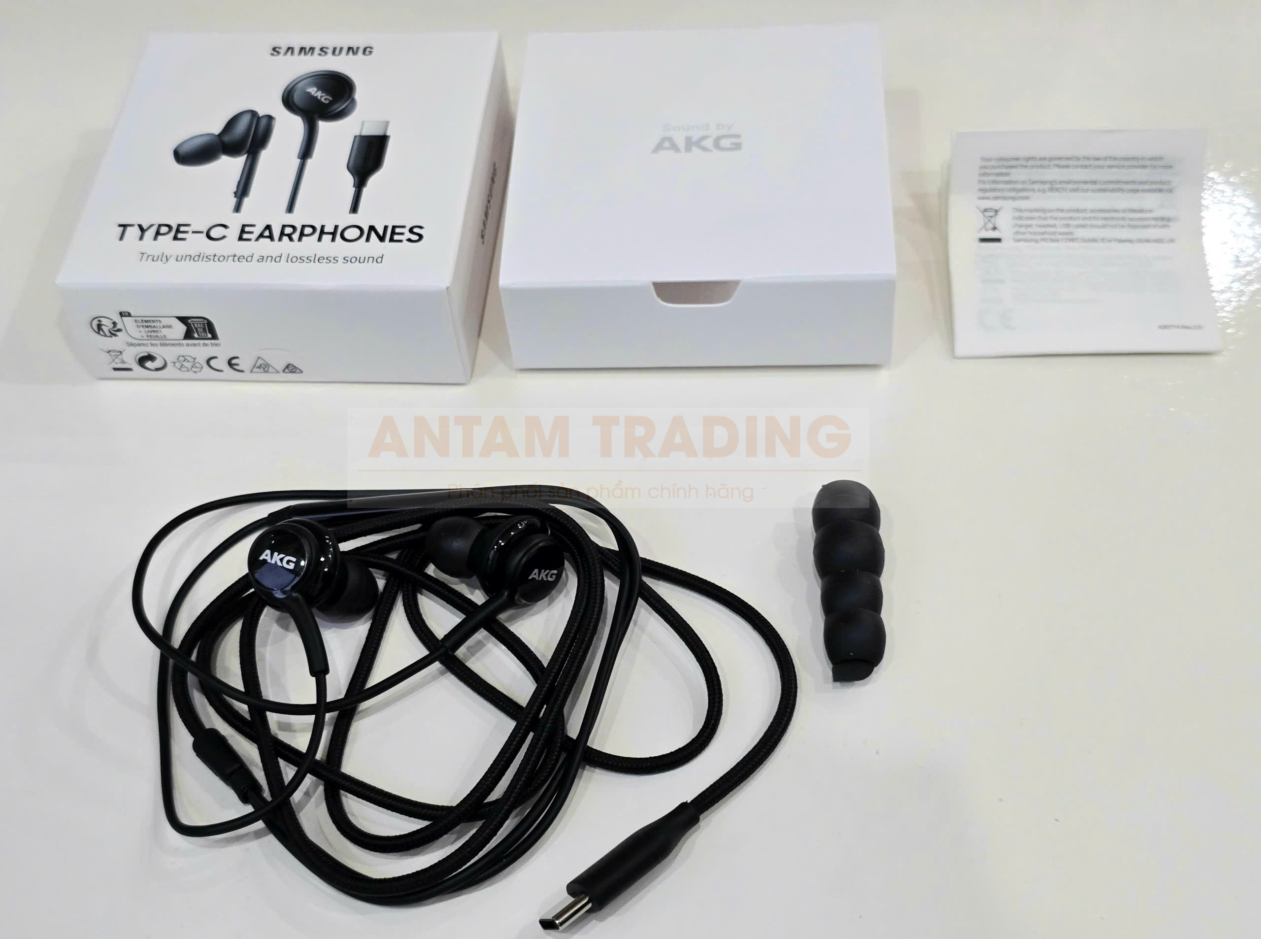 Tai nghe Samsung AKG Type-C Earphones (EO-IC100) - Hàng Chính Hãng