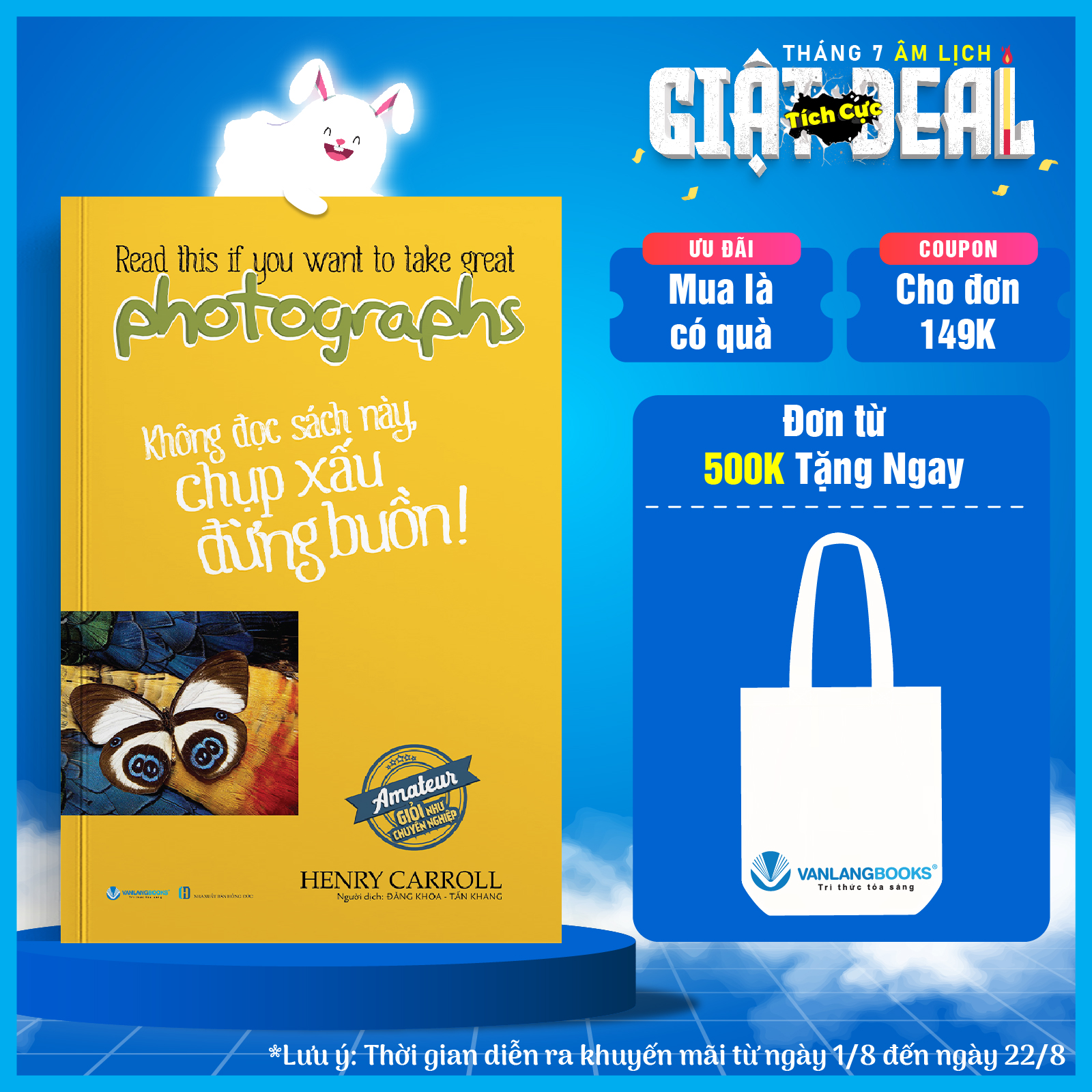 Không Đọc Sách Này, Chụp Xấu Đừng Buồn ! - Vanlangbooks