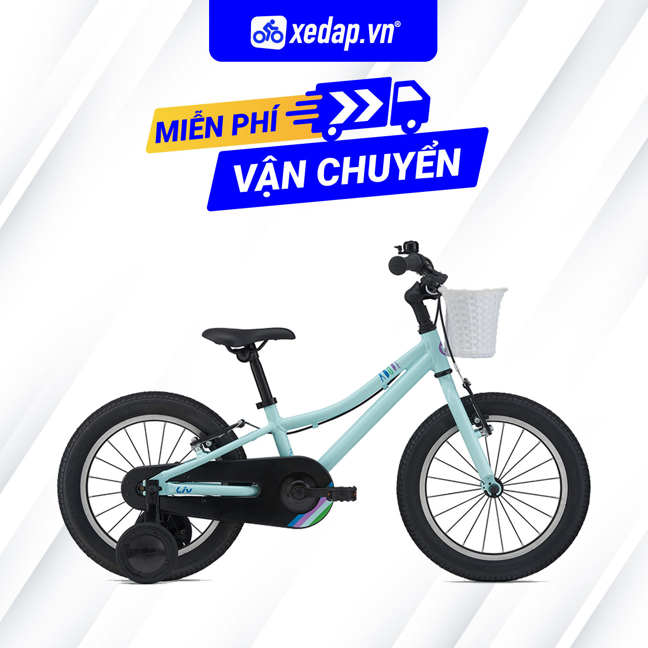 [FREESHIP] Xe Đạp Trẻ Em GIANT Youth LIV Adore F/W 16 – Bánh 16 Inches – 2022 cho bé gái 4-7 tuổi cao 1 mét- 1m20