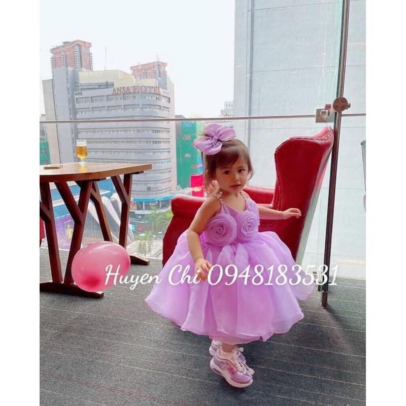 Đầm Yếm 3 bông