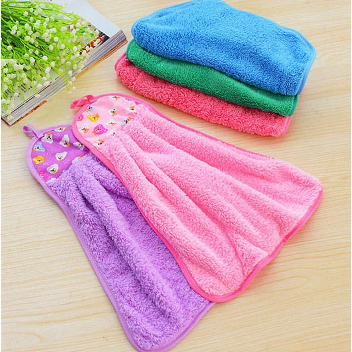 Khăn Lau Tay Treo Tường Nhà Bếp Hình Váy Bằng Cotton Siêu Xinh, Siêu Thấm, Siêu Mềm Mại Loại Lớn 26x42cm