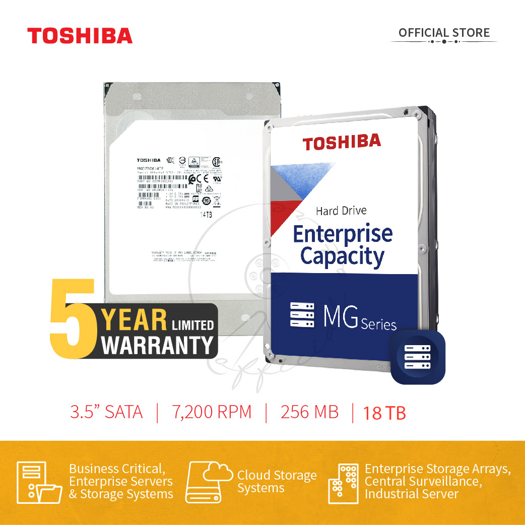 Ổ cứng Toshiba Enterprise Hàng Chính Hãng