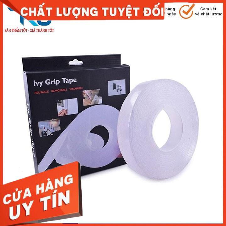 Băng dính 2 mặt trong suốt ma thuật siêu dính