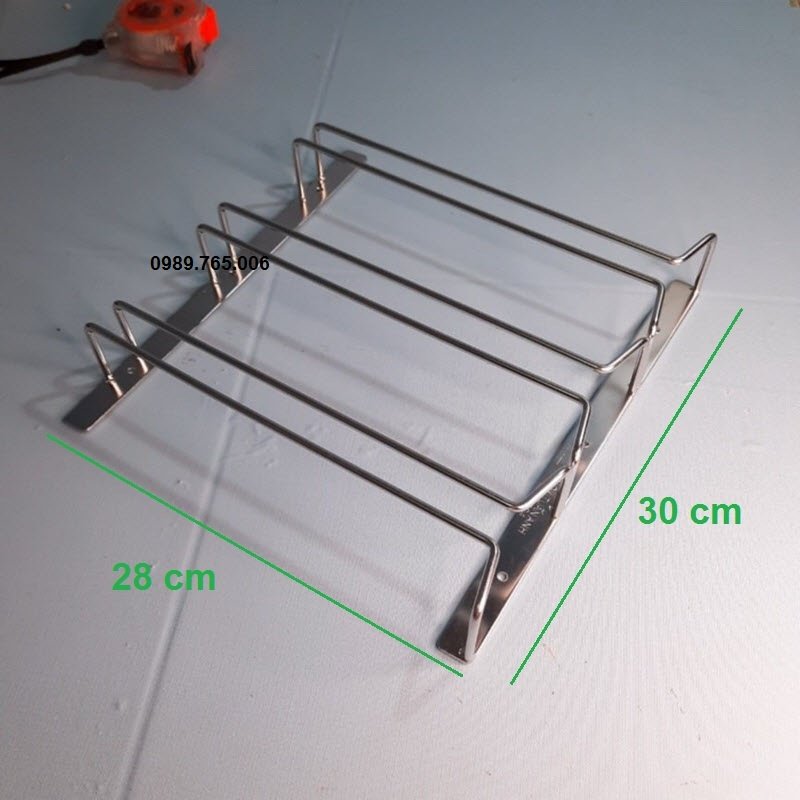Treo ly quầy bar - Giá treo ly rượu vang inox 304 các loại