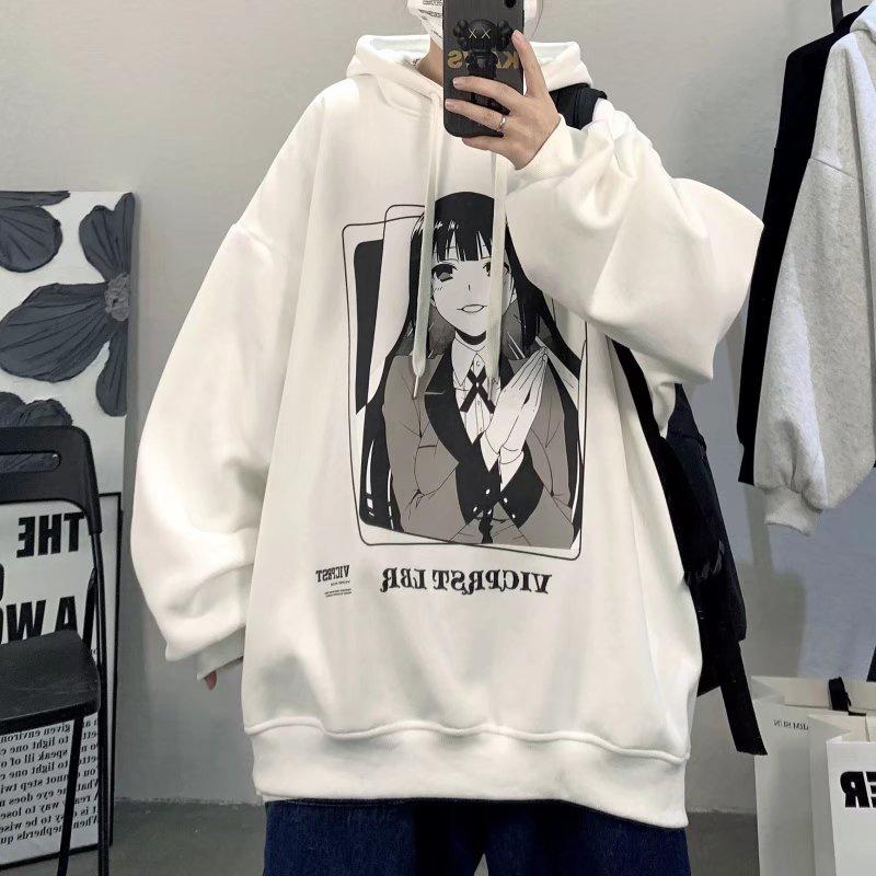Áo Hoodie Dáng Rộng Thời Trang Cao Cấp 3 Màu Tùy Chọn Cho Nam