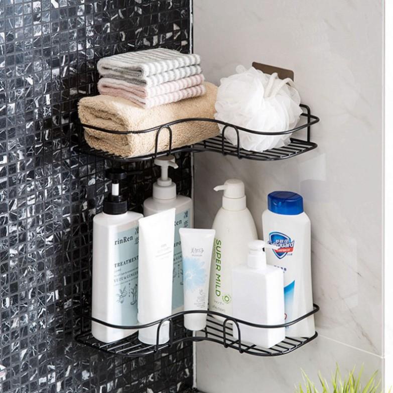 KỆ SẮT DÁN GÓC TƯỜNG GÓC VUÔNG CÁCH ĐIỆU