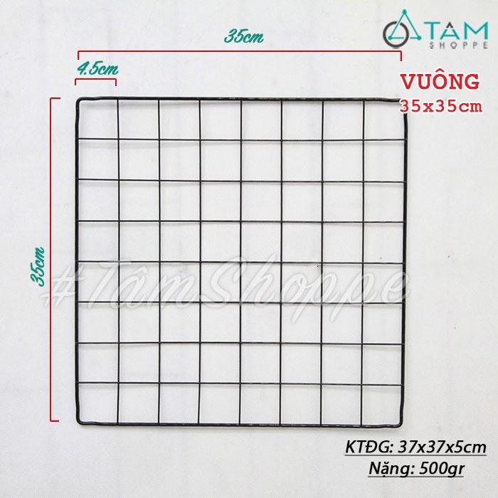 Tấm lưới sắt treo tường cỡ nhỏ H-LSTT-10