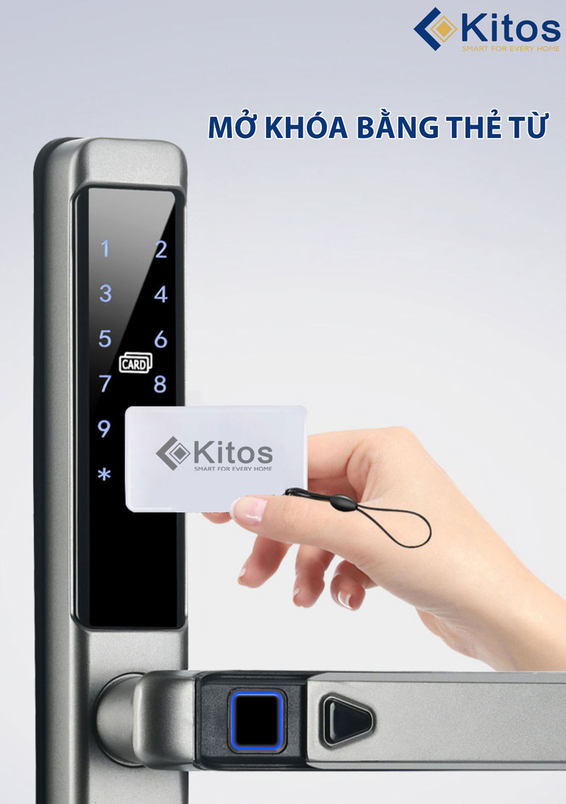 Khóa thông minh cửa nhôm Kitos KT-AL650