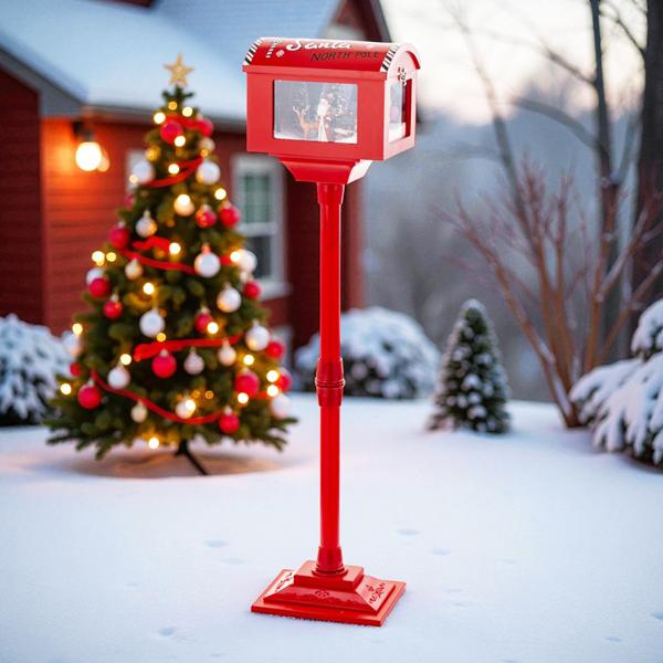 Hòm Thư Phát Nhạc Trang Trí Giáng Sinh 120 cm - WanLongDa