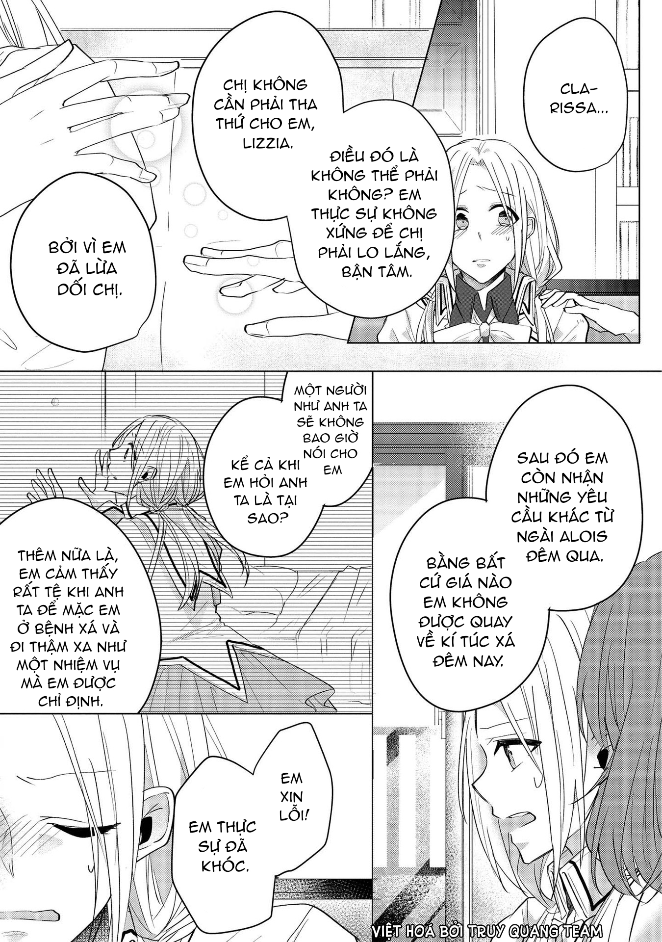 vị hôn phu là kẻ phản diện nên tôi hơi rén chapter 10 11