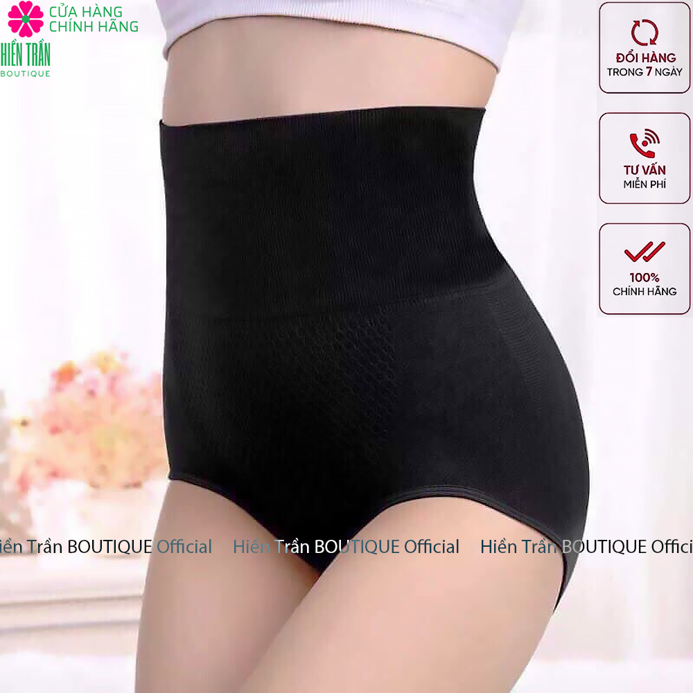 Quần lót nữ cạp cao gen bụng kháng khuẩn y tế, thông hơi