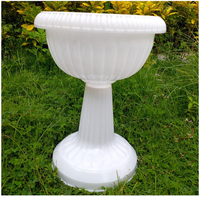 1 Chậu LY nhựa kèm ĐẾ tách rời, trồng hoa, cây cảnh, sen... Size2 Kt: 30x40