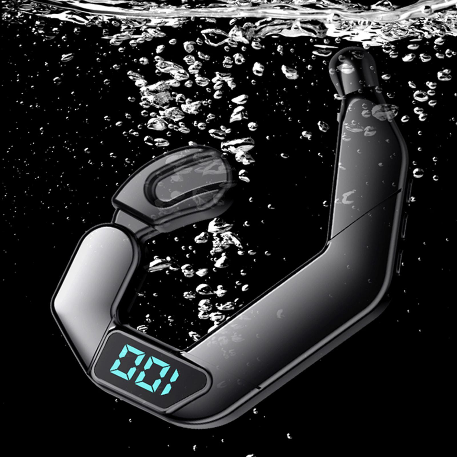 Single Wireless  Hook Bluetooth Earphone for Office Bicycling