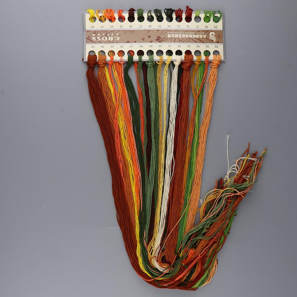 DIY Stamped Cross Stitch Kit Pre-Printed Pattern - Fruits 11 Count 55x36cm