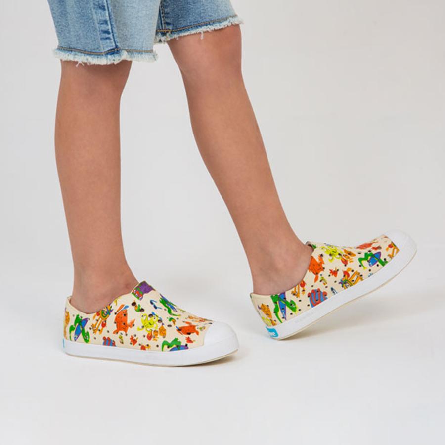 Giày Lười Trẻ Em Unisex NATIVE Jefferson Print Child