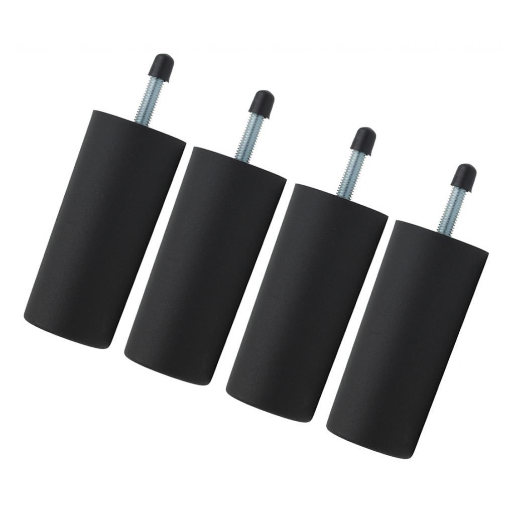 4X Sofa/Ghế/Ottoman Thon Gọn Đồ Chân Giá Đỡ Hoàn Thành 100 Mm