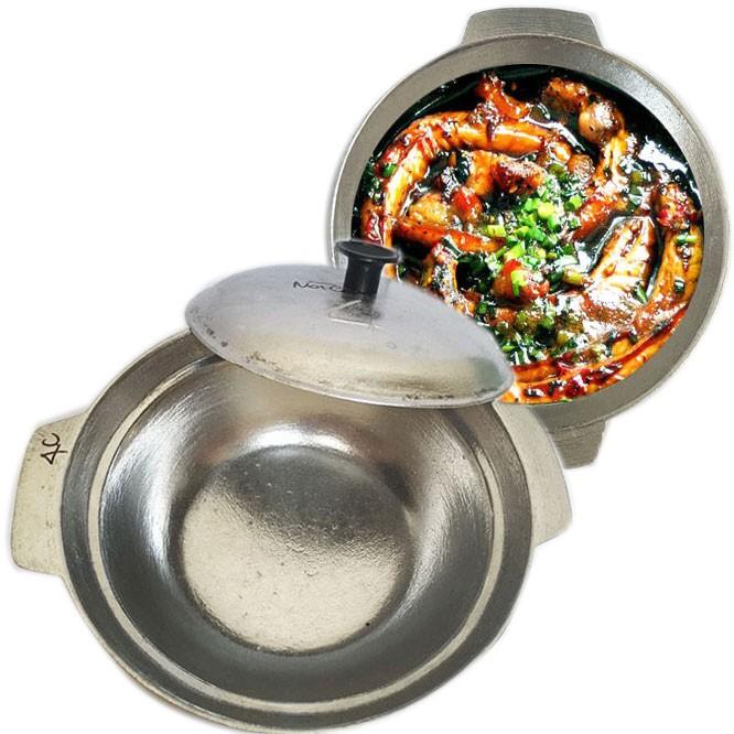 NỒI GANG KHO CÁ VÀ THỊT CHỐNG BỂ ĐẢM BẢO VỆ SINH THƠM NGON SỐ 4