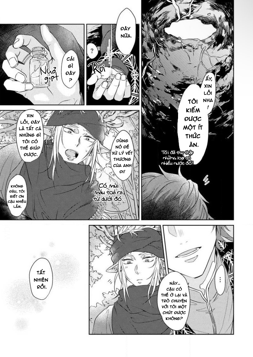 gặp gỡ em, thú nhân màu chàm trắng chapter 1 3