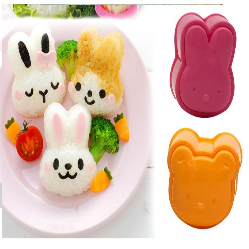 Bộ 3 khuôn tạo hình cơm cho bé