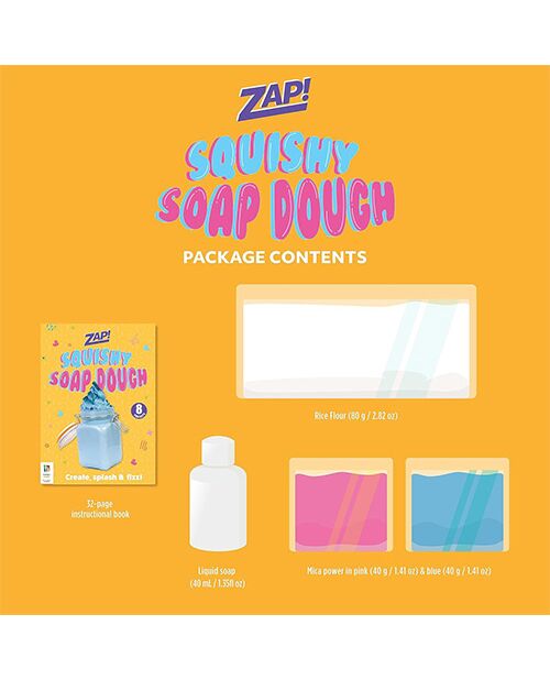 Zap! Squishy Soap Dough
