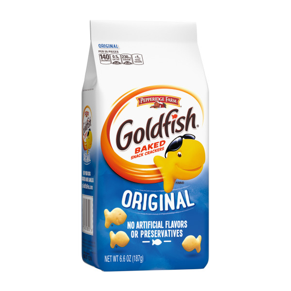 Combo 2 gói Bánh cá Goldfish Pepperidge Farm 187gr (Nhiều vị)