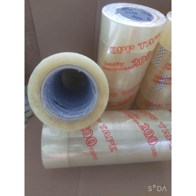 Năng keo Dính trong cuộn 200yard cuộn dày nhiều keo nguyên cây 6 cuộn như hình