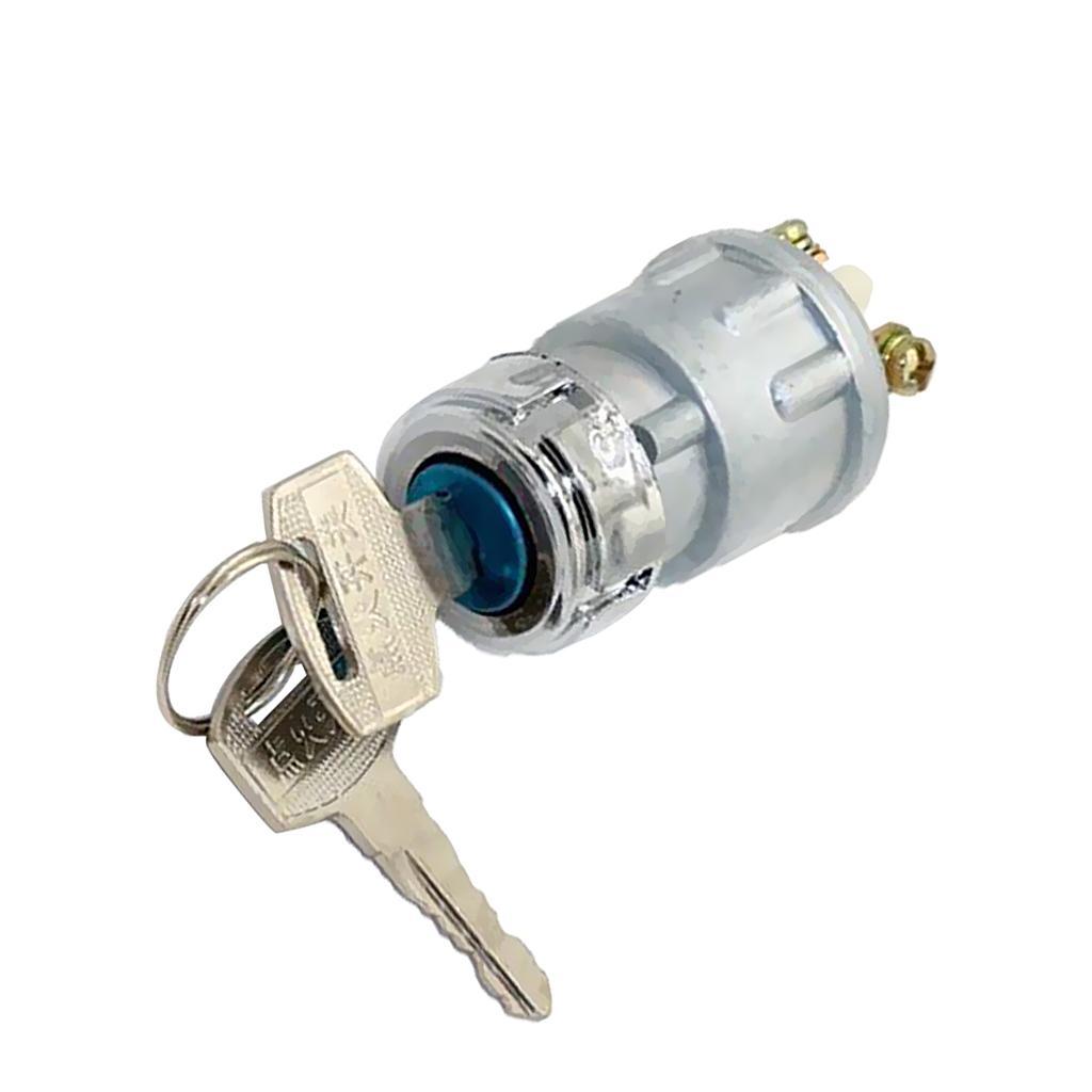 12V Car Motorcycle Bike Boat Universal Ignition Key Switch Barrel