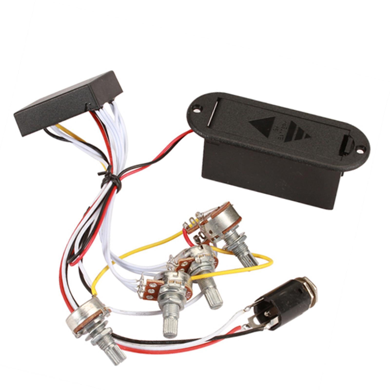 3-Band EQ Preamp Circuit for