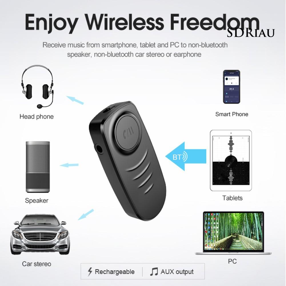 Thiết Bị Nhận Tín Hiệu Âm Thanh Bluetooth 5.0 Qcdz_J19 Cho Xe Hơi