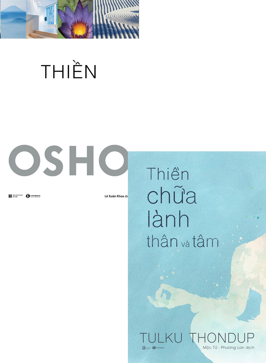 Combo Osho – Thiền + Thiền Chữa Lành Thân Và Tâm (Bộ 2 Cuốn) _THA