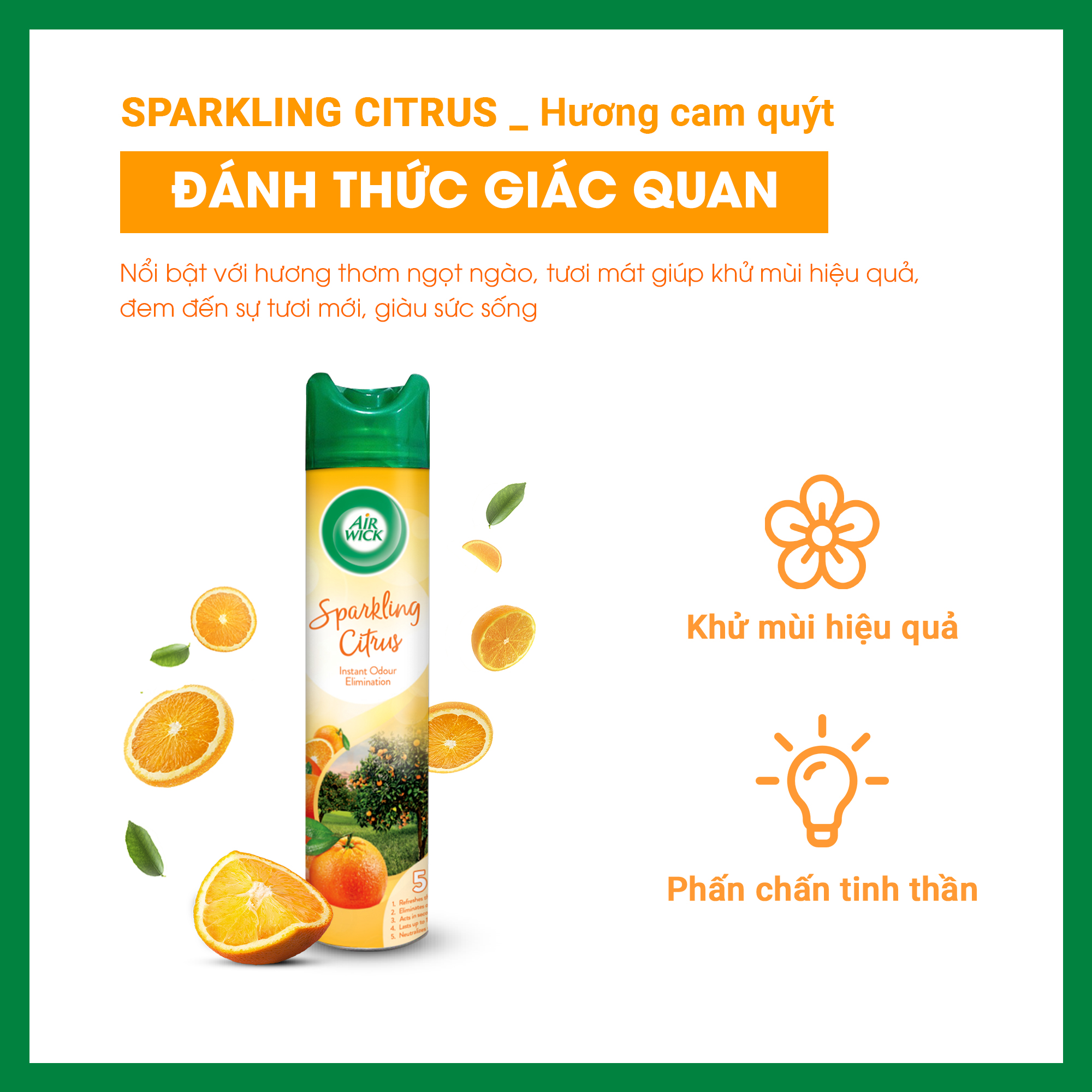 Chai xịt thơm phòng Air Wick (300ml)