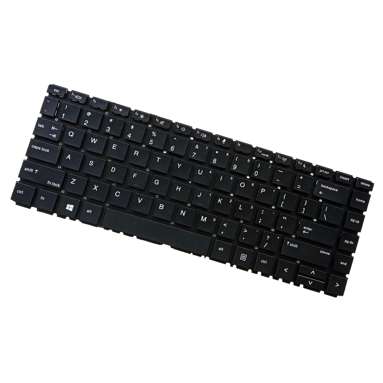 Laptop Keyboard US Layout Durable Matte Notebook Keyboard Keypad for 440 G6 445 G6 Premium Replacement Spare Parts