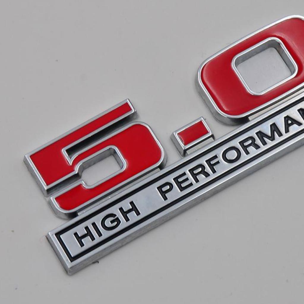 2-5pack Car Emblem Decal For Ford 5.0 Mustang Mondeo For Land Rover Accessories