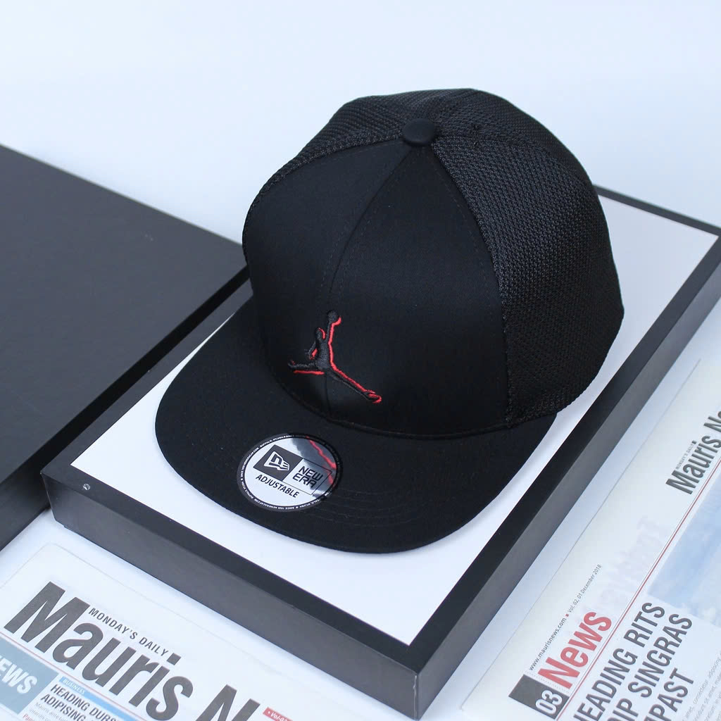 Nón hiphop, mũ snapback thể thao Jor.dan phối vải kaki form chuẩn thời trang đường phố siêu đẹp