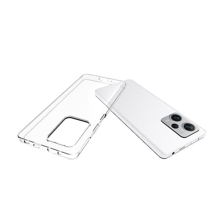 Ốp lưng dẻo Silicon trong suốt cho Xiaomi Redmi Note 12 4G hiệu Ultra thin - Hàng nhập khẩu