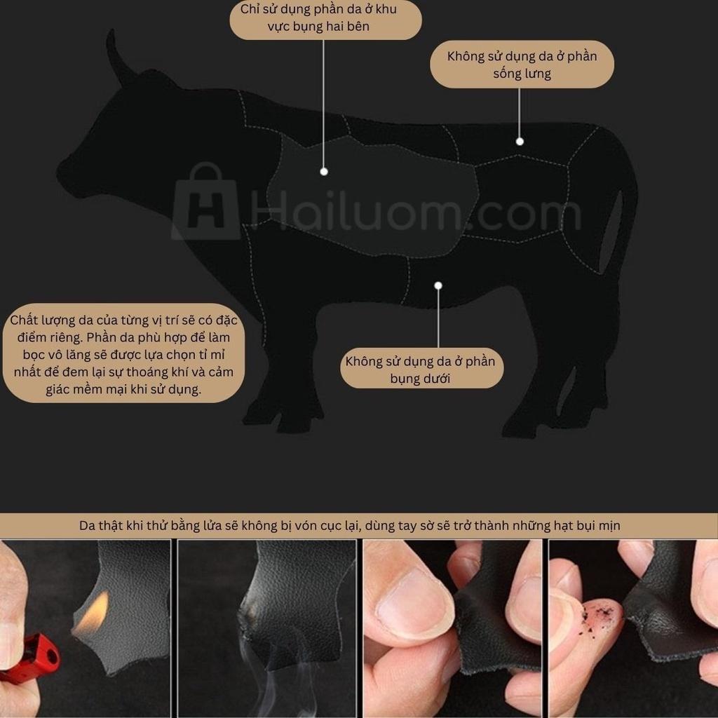 Bọc vô lăng ô tô BMW X7 cao cấp | Da thật khâu tay - Mã Persha