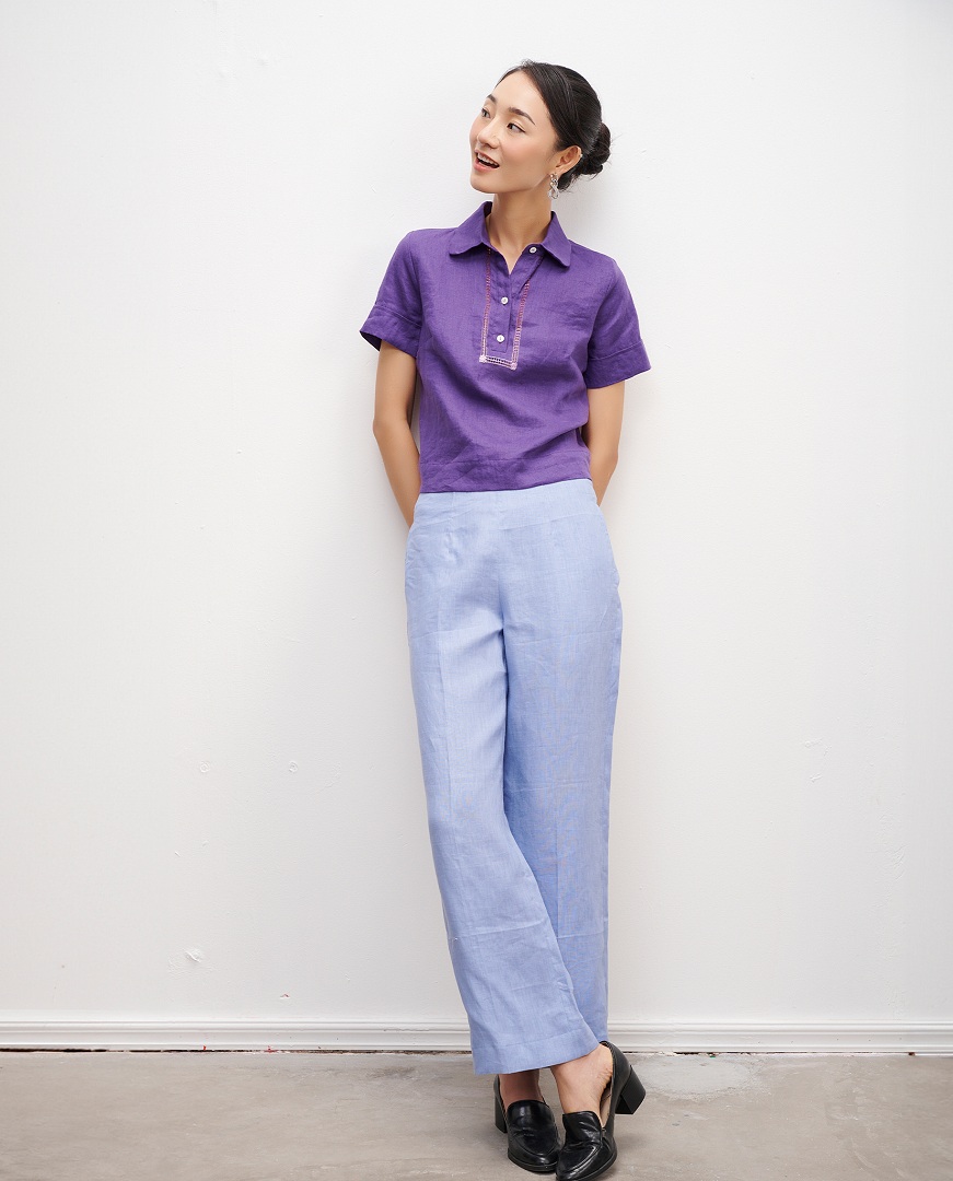 Quần Lưng Liền Linen Thanh Lâm PAN058 thời trang thiết kế Hity